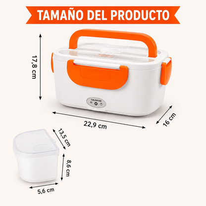 Fiambrera Electrica Naranja